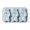 Blue, variant on Resin Casting Skeleton Mold Silicone Tray, Three Cavity Form for Decor, Party, Creative Display Projects