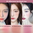 thumbnail image 3 of Giftesty Matte Nude Orange Blush Powder with a Brush, Long Lasting Natural Cheek Rouge, 3 of 5