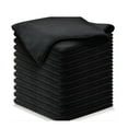 thumbnail image 3 of ACDANC Black Microfiber Cleaning Cloth - 10 Pack Premium Microfiber Towels for Cars,Scratch-Free,Highly Absorbent,Reusable Cleaning Rags for Car,Household,Kitchen,Window,11.5"X11.5", 3 of 6