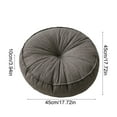 thumbnail image 2 of DAMAI Round Floor Pillow, Memory Foam Floor Cushions for Adults,Large Round Meditation Pillow for Tea Home Couch Chair Bed Car, 17 x 17 Inches (Dark Gray), 2 of 7