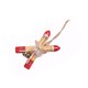 thumbnail image 1 of Toystoory Colgante de Navidad, decoración de Navidad, calcomanía colgante de larga duración, accesorio de bricolaje, colgador de puerta Kits de decoración para fiestas Rojo, 1 of 6