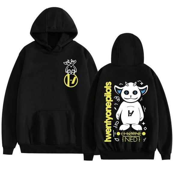 MAECKYRR Twenty One Pilots Hoodie Sheep Print Hip-Hop New Album Pullover Unisex