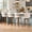 Beige, variant on JULY'S SONG 26" Swivel Counter Height Bar Stools with Back Sets of 2, Mid Century Barstools with Wooden Legs, Green