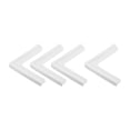thumbnail image 1 of Unique Bargains Window Corner Guards Edge Protectors, 4Pack Standard Simple Style 70mmX15mm for Window Corners Desks Cabinets Silver, 1 of 5