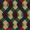 Green Tartan Pattern, variant on Yayeee 100% Cotton Hand Towels for Bathroom 16" x 28" Soft Absorbent Kitchen Towel, Pink Doughnuts