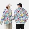 thumbnail image 4 of Kdxio Cactus1 Print Women Men Sun Protection UPF 50+ Jackets Zip Up Long Sleeve Hoodie Hiking Lightweight with Pockets, 4 of 7