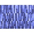thumbnail image 1 of Ahgly Company Indoor Rectangle Abstract Blue Contemporary Area Rugs, 3' x 5', 1 of 4