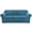 Blue, variant on 2-Piece Velvet Plush High Stretch Sofa Cover Slipcover, With Separate Cushion Covers (Red, Armchair/1-Seater)