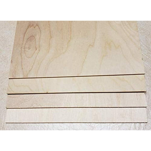 LASERWOOD Baltic Birch Plywood 1/4 x 12 x 20 by Woodnshop