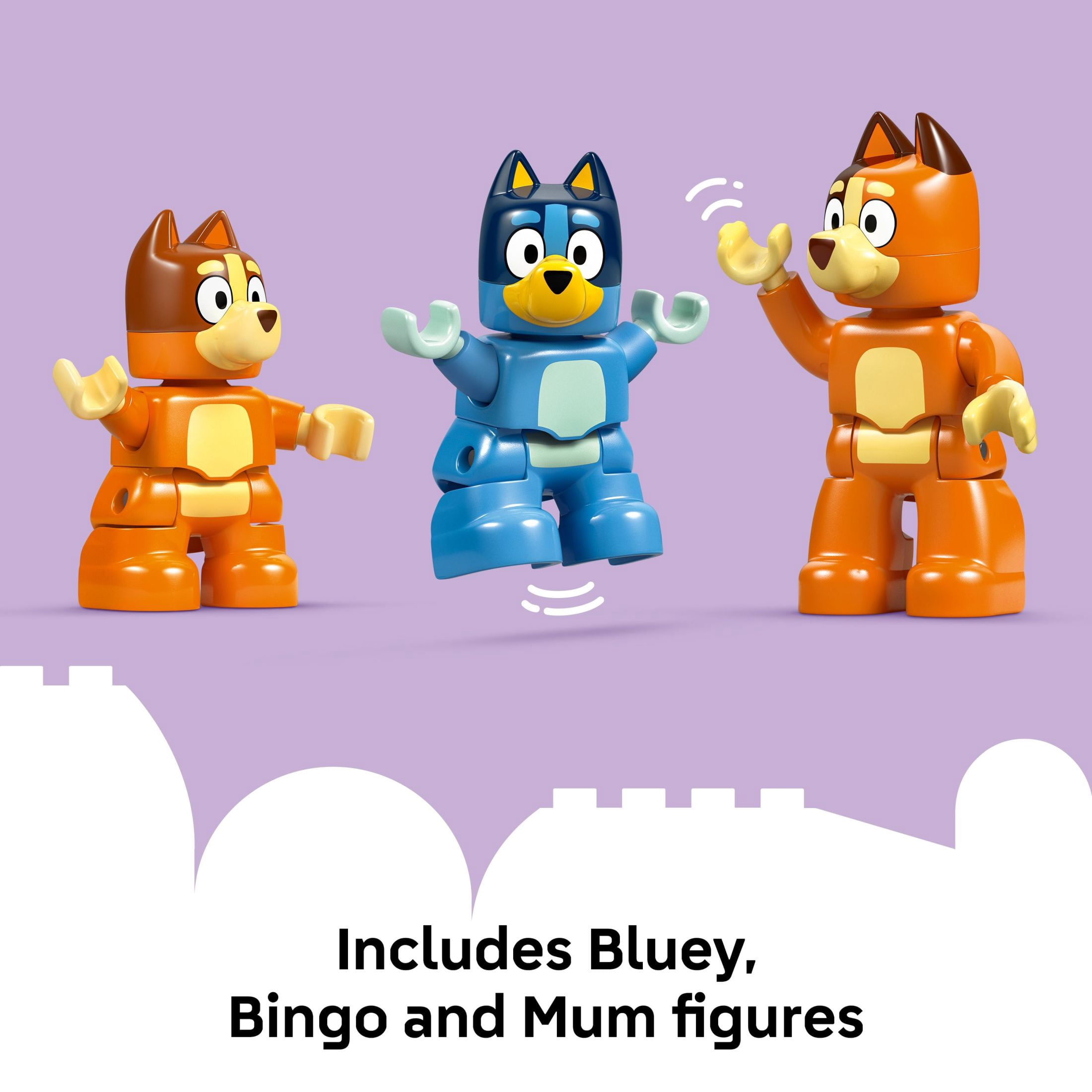 LEGO DUPLO Bluey: Bluey’s Family House with Memory Game - Toddler Toy For Kids Ages 3+ - Memory Game Playset Includes Bluey Figure - Preschool Toy Gift Idea  for 3 Year Old Girls and Boys - 10459