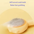 thumbnail image 5 of Rungopro 2024 New Pet Hair Cleaner Brush, Cat Grooming Brush Long or Short Hair Cats Dogs Pet Massage Brushes, Self Cleaning Slicker Comb for Kitten Removes Tangles Loose Fur, 5 of 6