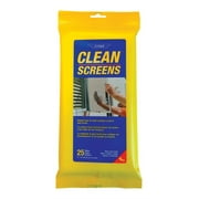 Ettore 30155 Screen Cleaner 25 ct Wipes