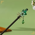 thumbnail image 2 of Vintage Wood Flower Hairpin For Women Chinese Hairpins Clips Tassel Flower Chopsticks Hair Sticks Wooden Hair Forks Jewelry For Women Hair Styling Hair Decoration (C), 2 of 5