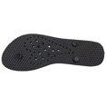 thumbnail image 5 of Showaflops Womens' Shower & Water Sandals for Pool, Beach, Dorm and Gym - Elongated Heart Collection Aqua/Black 5/6, 5 of 5