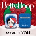 thumbnail image 3 of Betty Boop Happy Holidays HDX Case Cover Compatible with Apple AirPods Gen 1 & 2 (Snowflakes) by Affinity Bands, 3 of 6