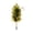 Yellow, variant on Solar Tree Lights Outdoor Waterproof LED Artificial Prelit Cedar Yard Stake Landscape Lighting Yellow 26.77 Inch