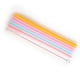 thumbnail image 3 of Pajita de silicona resistente al calor ZHCH 6 uds plegable suave reutilizable portátil para niños, 3 of 5