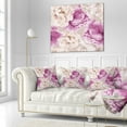 thumbnail image 3 of Designart Peony Floral Pattern - Floral Throw Pillow - 16x16, 3 of 5
