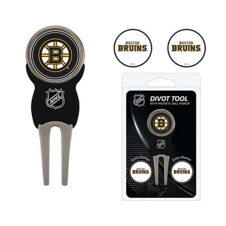 Team Golf NHL Boston Bruins Divot Tool Pack With 3 Golf Ball (Best Golf Divot Tool)