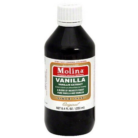 (5 Pack) Molina Vanilla Extract, 8.3 fl oz