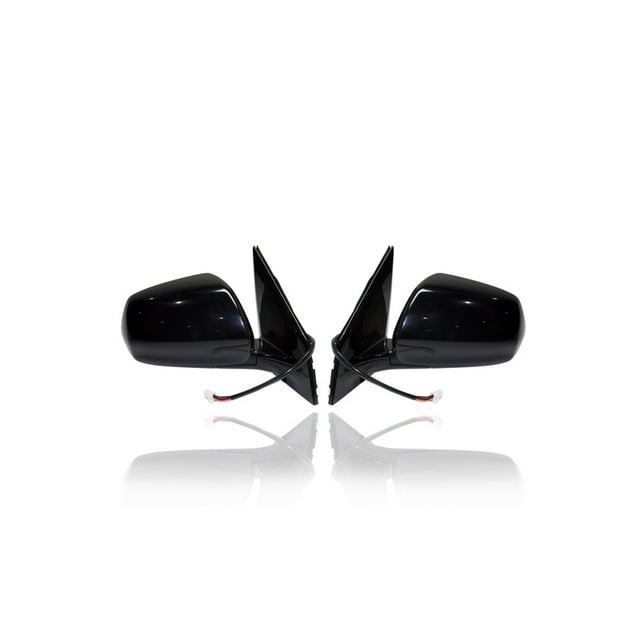 Door Mirror - Compatible/Replacement for '05-07 Nissan Murano SL/SE - Heated With Memory & Smart Entry - Pair, Left Driver + Right Passenger Set - 96301CB640, 96302CB640