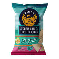 Siete Family Foods Grain Free Tortilla Chips, Sprinkle of Sea Salt, 5 oz