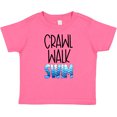 thumbnail image 3 of Inktastic Crawl Walk Swim Wave Design Boys or Girls Baby T-Shirt, 3 of 5