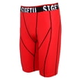 thumbnail image 2 of Pantalones cortos de compresión para hombres Sunnimix XL rojo, 2 of 8