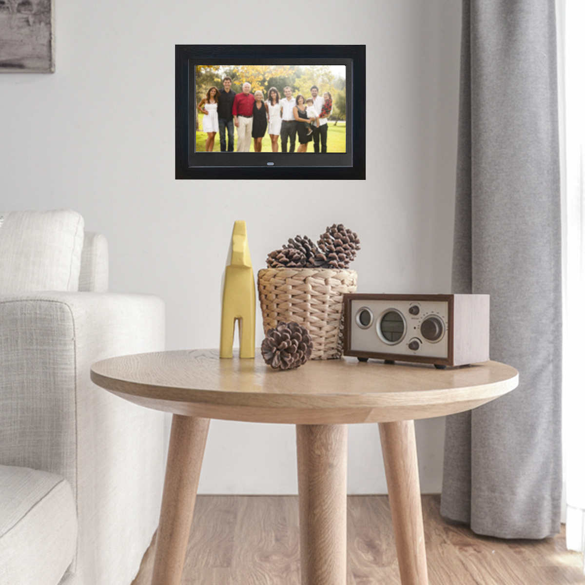 Digital Photo Frame 10.1" Full HD Digital Photo Frame Picture LED Media