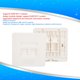 thumbnail image 4 of Placa de pared RJ45 toma de pared Ethernet puertos duales 30 piezas para oficina ANGGREK Otros, 4 of 8