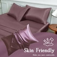 thumbnail image 3 of LIFCOM Satin Pillowcase with Envelope Closure,Queen, Rose Taupe，（2 Count）, 3 of 6