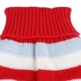 thumbnail image 2 of BIMZUC 20in Pet Sweater Red Striped Dog Clothes Skin Friendly Warm Apparel for Medium Large Dogs Labrador Golden Retriever (20 inches / 50.8 cm), 2 of 4