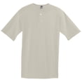thumbnail image 1 of Two-Button Baseball Jersey S Silver Grey, 1 of 2