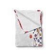 thumbnail image 2 of Butterfly Soft Flannel Fleece Throw Blanket, Floral Art with Butterfly Magic of Believing Hope Exotic Healing Power, Cozy Plush for Indoor and Outdoor Use, 50" x 60", Pink Purple White, by Ambesonne, 2 of 6