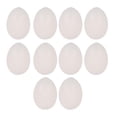 thumbnail image 4 of 10 pcs / lot Solid Plastic Eggs Dummy Eggs For Magician Fake Eggs White, 4 of 4