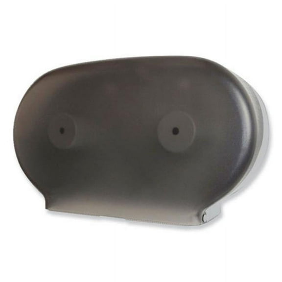 Twin Tissue Dispenser, 5.5 x 11.25 x 19.5, Clear, 2/Carton