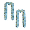 thumbnail image 2 of Fotbe French Bulldog Dog in a Bathtub Printed Class of 2024 Graduation Stole, 2 of 7