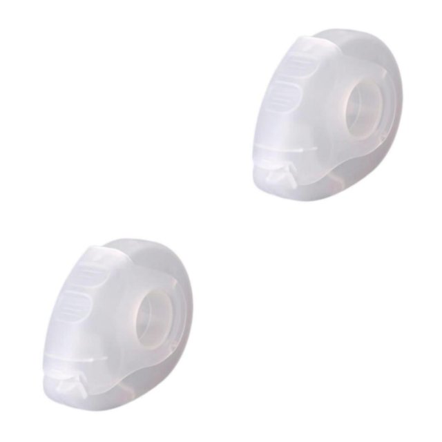 Transemion Distributeur de Ruban à Main Ergonomique Sans Effort et Distributeur Transparent 7x6x2.5cm 2Set