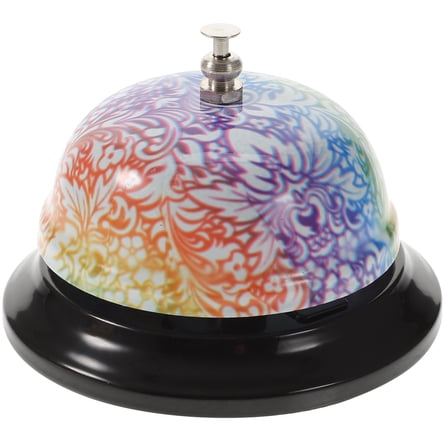 HOMEMAXS  Desk Bell Ring for Service Jingle Hand Bells The Clear