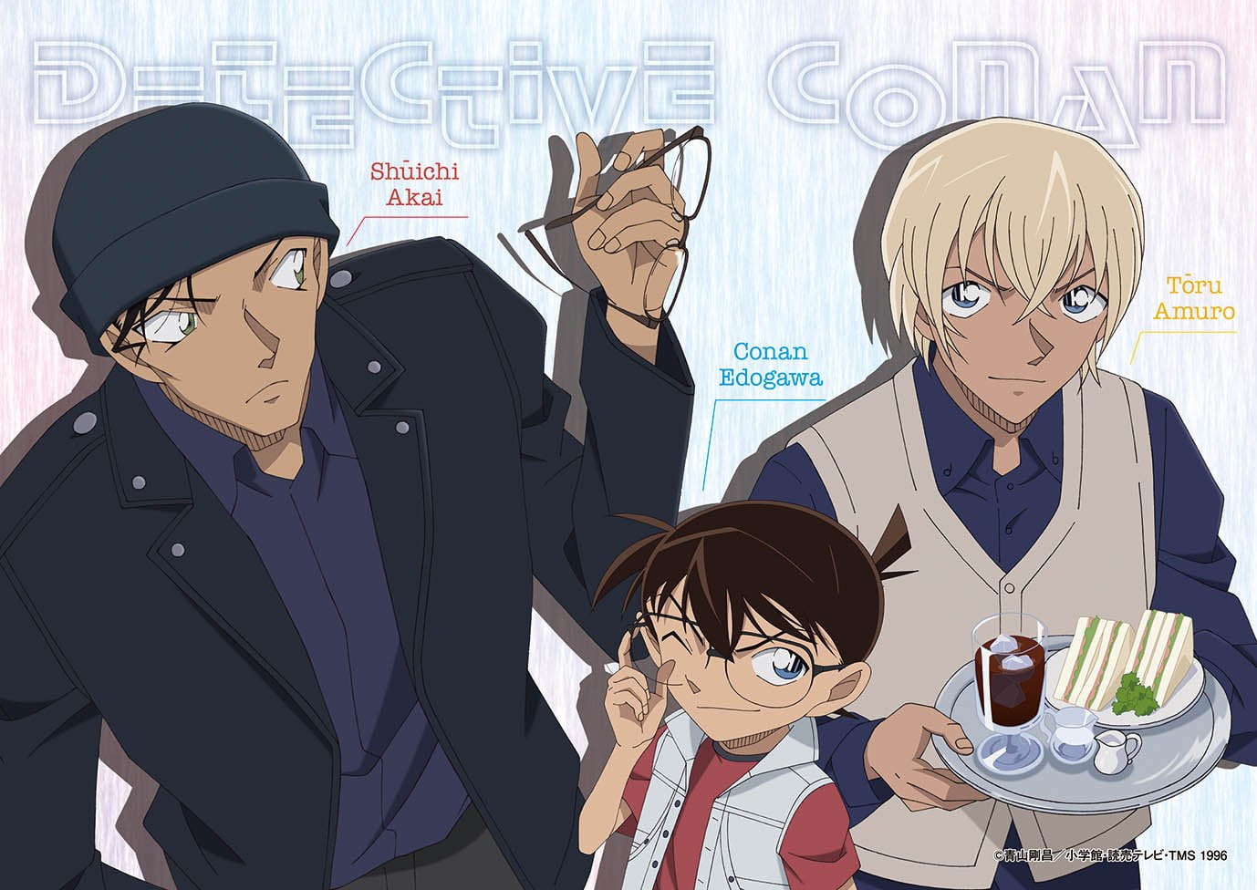 108 pieces Jigsaw puzzle Detective Conan Conan, Akai and Amuro