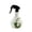 Black, variant on Embossed Lily of the Valley Spray Bottle for Household Gardening Handheld Watering Can Press Type Refillable Container