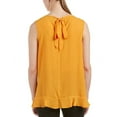 thumbnail image 5 of CeCe by Cynthia Steffe Womens Blouse (Orange, Medium), 5 of 5