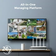 Reolink 16-Channel Wi-Fi 6 NVR Recorder for 24/7 Local Recordings Pre-Installed 2TB HDD up to 8TB
