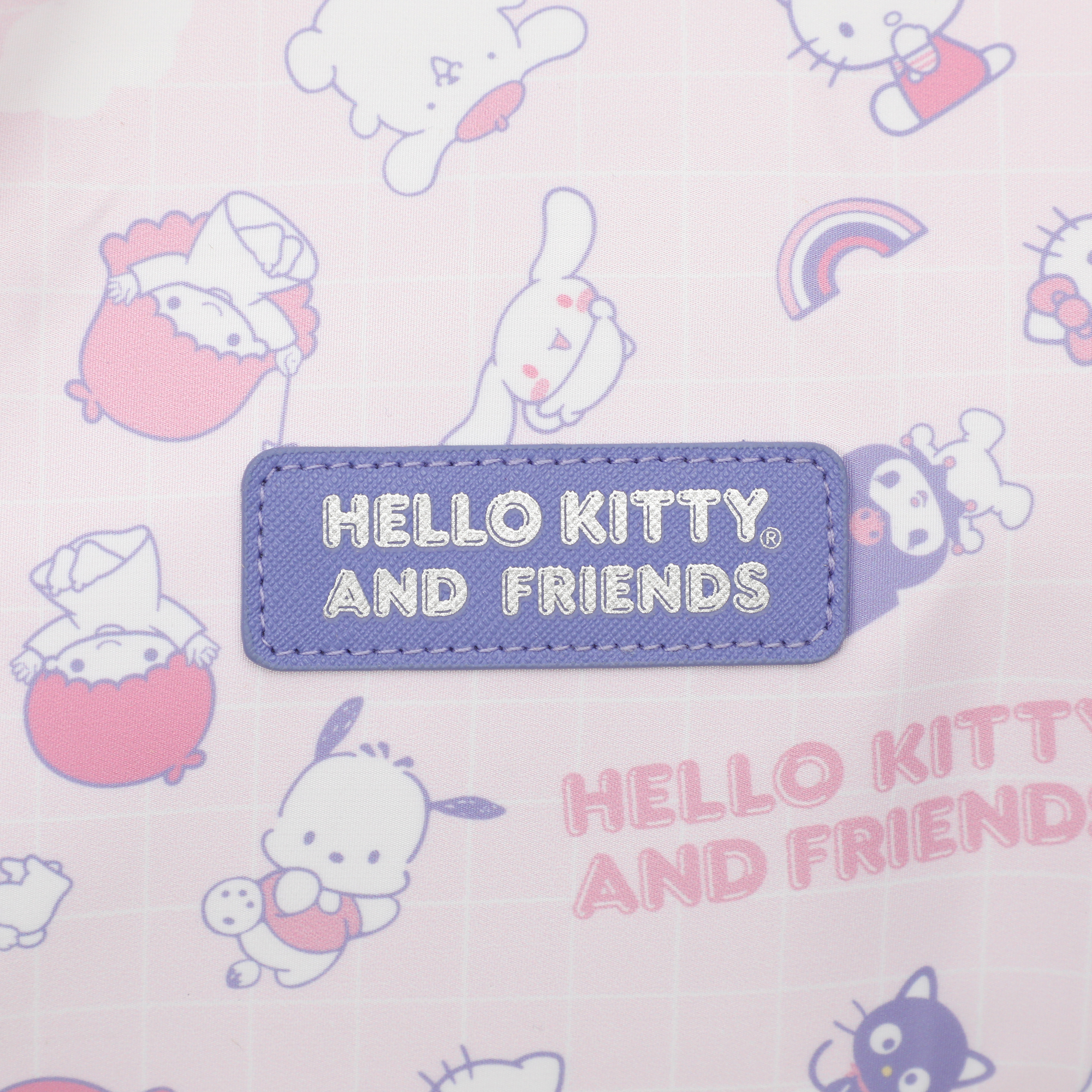 Hello Kitty Wheeled Duffle Bag With Two Luggage Tags