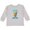 Athletic Heather, variant on Inktastic Keep It Cool Melting Earth Ice Cream Cone Boys or Girls Long Sleeve Toddler T-Shirt