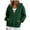 Dark Green, variant on vigerkar Women's Half Zip Pullover Fleece Hoodie Oversized and Lightweight Long Sleeve Casual Sweatshirt with Cozy Hood (Pink, S)