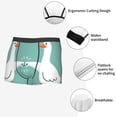 thumbnail image 3 of Lsque Goosebumps Pattern Men’s Total Support Pouch Boxer Briefs, X-Temp Cooling, Moisture-Wicking Underwear, Regular, Long-leg and Trunk-Small, 3 of 5