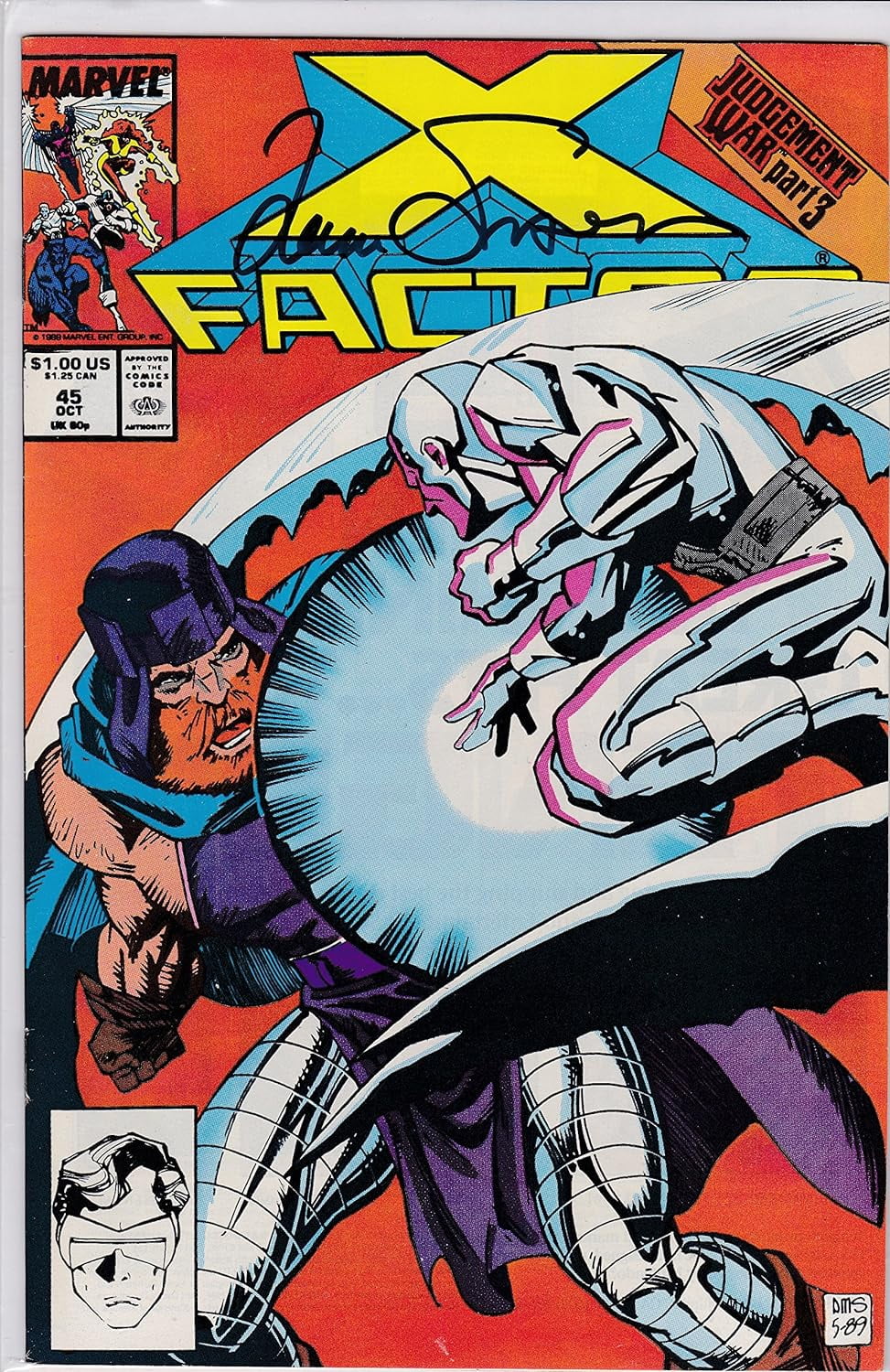 X-Factor #45 Signed by Louise Simonson