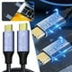 thumbnail image 4 of Cable USB 3.2 Gen 2, video 4K a 60 Hz, 5 A/100 W PD, carga rápida, transferencia de datos de alta velocidad de 20 Gbps, carga rápida de 100 W para monitor 4K, cable USB 3.2 Gen 2x2 tipo C de 100 W y, 4 of 8