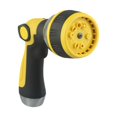 thumbnail image 4 of Heavy Duty 10 Adjustable Garden Hose Nozzle with THUMB CONTROL VALVE Yellow, 4 of 10
